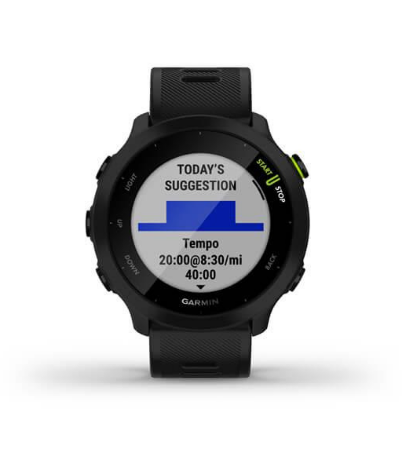 Garmin Forerunner 55 - Reloj inteligente para running con GPS, planes de  entrenamiento, notificaciones y seguimiento del bienestar, Turquesa :  : Deportes y aire libre