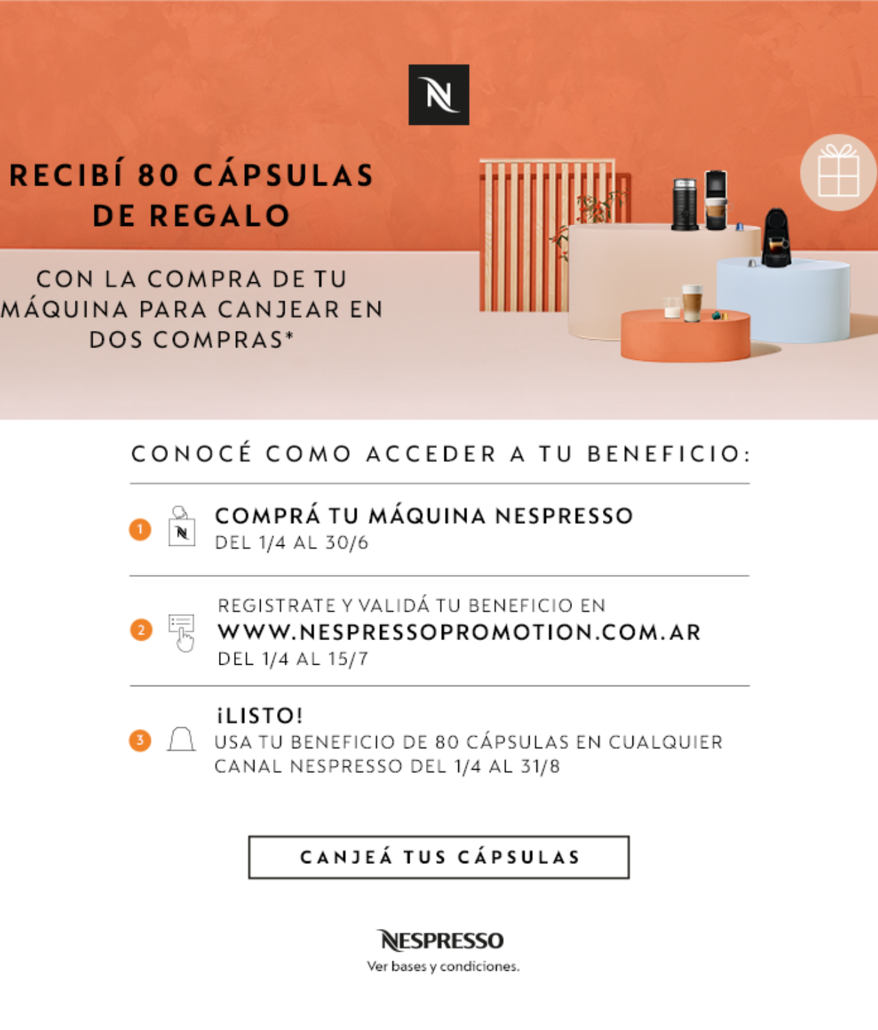 Cafetera Nespresso Essenza Mini C30 Automática Blanca